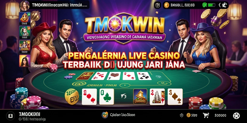 Screenshot gameplay TMOKWIN yang menarik dan interaktif dalam Live Casino.